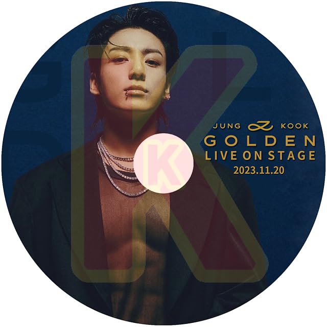 Amazon | K-POP DVD JUNGKOOK Golden Live On Stage 2023.11.20 グク